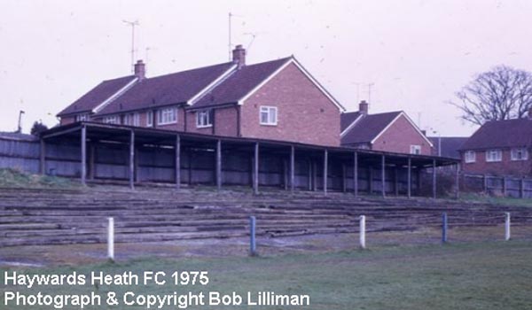 Hanbury Park, Hawyards Heath FC. 1975. © Bob Lilliman